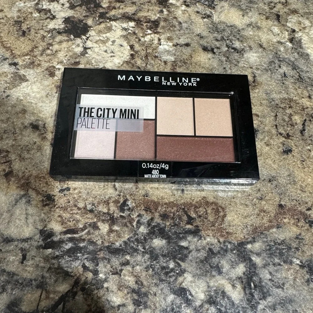 Maybelline~ The City Mini Palette ~ #480 Matte About Town‎ ~ 0.14 oz ~ SEALED